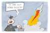 Cartoon: Kim Jong Un boostert (small) by Kostas Koufogiorgos tagged karikatur,koufogiorgos,illustration,cartoon,nordkorea,kim,jong,un,booster,rakete,raktentest,waffe,militär