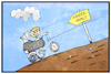 Cartoon: Kinderarmut (small) by Kostas Koufogiorgos tagged karikatur,koufogiorgos,illustration,cartoon,kinderarmut,hartz,iv,kinderwagen,kindheit