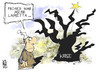 Cartoon: Krisen-Weihnacht (small) by Kostas Koufogiorgos tagged weihnachten,lametta,loriot,weihnachtsbaum,euro,schulden,krise,michel,fest,karikatur,kostas,koufogiorgos