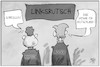 Cartoon: Linksrutsch (small) by Kostas Koufogiorgos tagged karikatur,koufogiorgos,illustration,cartoon,linksrutsch,maaßen,höcke,rechtsextremismus,populismus