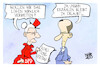 Cartoon: Lügen verboten (small) by Kostas Koufogiorgos tagged karikatur,koufogiorgos,lüge,verbot,unsinn,spd,merz,koalition