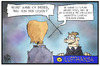 Cartoon: Lufthansa und Bundeswehr (small) by Kostas Koufogiorgos tagged karikatur,koufogiorgos,illustration,cartoon,lufthansa,flugzeug,von,der,leyen,verteidigungsministerin,streik,leihen,bundeswehr,politik,arbeitskampf