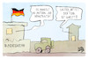 Cartoon: Mängel bei der Bundeswehr (small) by Kostas Koufogiorgos tagged karikatur,koufogiorgos,bundeswehr,mangel