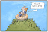 Cartoon: Manager-Gehaltsdeckel (small) by Kostas Koufogiorgos tagged karikatur,koufogiorgos,illustration,cartoon,manager,gehaltsdeckel,geld,gehalt,berg,geldscheine,arbeit,soziales,deckelung