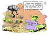 Cartoon: Mars-Mission (small) by Kostas Koufogiorgos tagged curiosity,mars,männchen,ausländer,realität,nasa,weltraum,karikatur,kostas,koufogiorgos