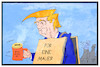 Cartoon: Mauer zu Mexiko (small) by Kostas Koufogiorgos tagged karikatur,koufogiorgos,illustration,cartoon,mauer,mexiko,trump,bettler,geld,usa,grenze,zaun,präsident