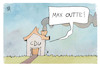 Cartoon: Max Otte (small) by Kostas Koufogiorgos tagged karikatur,koufogiorgos,illustration,cartoon,otte,out,cdu,werteunion,afd,parteiausschluss