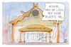 Cartoon: Medikamenten-Engpass (small) by Kostas Koufogiorgos tagged karikatur,koufogiorgos,medikamente,rezept,museum,pharmazie