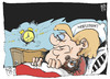 Cartoon: Merkels Urlaub (small) by Kostas Koufogiorgos tagged merkel,urlaub,regierung,ferien,bundeskanzlerin,sommerpause,karikatur,koufogiorgos