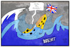 Cartoon: Neuwahl in UK (small) by Kostas Koufogiorgos tagged karikatur,koufogiorgos,illustration,cartoon,neuwahl,uk,grossbritannien,schuh,may,wellen,see,meer,brexit,untiefen,demokratie,wahl,parlament