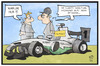 Cartoon: Nico Rosberg (small) by Kostas Koufogiorgos tagged karikatur,koufogiorgos,illustration,cartoon,nico,rosberg,formel,eins,rennsport,motorsport,hamilton,karriereende