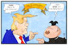 Cartoon: Nordkorea-USA (small) by Kostas Koufogiorgos tagged karikatur koufogiorgos illustration cartoon trump kim jong un konflikt nordkorea usa frisur streit