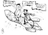 Cartoon: Nordkorea (small) by Kostas Koufogiorgos tagged nordkorea,kim,jong,un,ahmadinedschad,iran,usa,welt,weltmacht,krieg,nuklearwaffen,konflikt,atom,karikatur,kostas,koufogiorgos