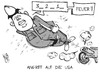 Cartoon: Nordkorea (small) by Kostas Koufogiorgos tagged nordkorea,kim,jong,un,usa,angriff,krieg,konflikt,rakete,karikatur,kostas,koufogiorgos