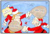 Cartoon: Nordstream 2 (small) by Kostas Koufogiorgos tagged karikatur,koufogiorgos,illustration,cartoon,nordstream,putin,trump,weihnachten,sanktionen,usa,russland,energie,gas,streit