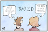 Cartoon: NSU 2.0 (small) by Kostas Koufogiorgos tagged karikatur,koufogiorgos,illustration,cartoon,nsu,iq,rechtsextremismus,drohbriefe