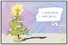 Cartoon: O Nadelbaum (small) by Kostas Koufogiorgos tagged karikatur,koufogiorgos,illustration,cartoon,nadelbaum,tannenbaum,impfung,spritze,corona,pandemie,impfstoff,weihnachten,weihnachtslied,tradition