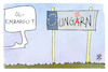 Cartoon: Ölembargo nur ungern (small) by Kostas Koufogiorgos tagged karikatur,koufogiorgos,ungarn,ungern,ölembargo,eu,europa,sanktionen,russland