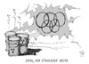 Cartoon: Olympische Spiele (small) by Kostas Koufogiorgos tagged olympia,olympische,spiele,tokio,japan,fukushima,atomkraft,gau,umwelt,sport,karikatur,koufogiorgos