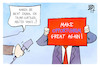 Cartoon: Opportunist Vance (small) by Kostas Koufogiorgos tagged karikatur,koufogiorgos,vance,usa,opportunismus,vize
