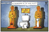 Cartoon: Oscar-Verleihung (small) by Kostas Koufogiorgos tagged karikatur,koufogiorgos,illustration,cartoon,bischof,bischofssitz,toilette,bad,oscar,protz,prunk,religion,limburg,verschwendung,diebstahl,academy,award,film,preis,trophäe,hollywood