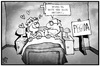 Cartoon: PEGIDA-Absage (small) by Kostas Koufogiorgos tagged karikatur,koufogiorgos,illustration,cartoon,pegida,demonstration,ehepaar,mann,frau,liebe,absage,sicherheit