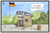 Cartoon: Pegida (small) by Kostas Koufogiorgos tagged koufogiorgos,illustration,cartoon,karikatur,austritt,brexit,eu,europa,referendum,pegida,deutschland,uk,grossbritannien,gartenzwerg,populismus,inspiration,idee,politik,demokratie