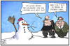 Pegida vs. Schneemann