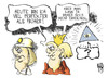 Cartoon: Perfekt! (small) by Kostas Koufogiorgos tagged perfekt,gott,merkel,gorleben,untersuchungsausschuß,akw,atom,müll,endlager,umwelt,ministerin,karikatur,kostas,koufogiorgos