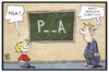 Cartoon: PISA-Studie (small) by Kostas Koufogiorgos tagged karikatur,koufogiorgos,illustration,cartoon,pisa,schüler,lehrer,studie,bildung,schule,wissen,test,ländervergleich