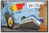 Cartoon: Plastik-Verbot (small) by Kostas Koufogiorgos tagged karikatur,koufogiorgos,illustration,cartoon,plastik,eu,strohhalm,verbot,diesel,auspuff,einweg,wegwerfartikel