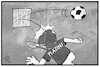 Cartoon: Platini (small) by Kostas Koufogiorgos tagged karikatur,koufogiorgos,illustration,cartoon,platini,uefa,fussball,gefängnis,korruption,haft,verband,katar,wm