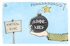 Cartoon: Psst... Waffenruhe! (small) by Kostas Koufogiorgos tagged karikatur,koufogiorgos,waffenruhe,krieg,ukraine,bombe,explosiv