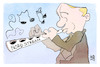 Cartoon: Putins Spiel (small) by Kostas Koufogiorgos tagged karikatur,koufogiorgos,putin,nordstream,flöte,pipeline,sabotage,russland,gas,spiel