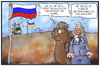 Cartoon: Putins Tränen (small) by Kostas Koufogiorgos tagged karikatur,koufogiorgos,illustration,cartoon,putin,tränen,weinen,bär,russland,nationalhymne,musik,kriegsführung,psychologie,krieg,konflikt,ukraine,politik,waffe