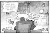 Cartoon: Queens Speech zur Corona-Krise (small) by Kostas Koufogiorgos tagged karikatur,koufogiorgos,illustration,cartoon,queen,speech,johnson,corona,virus,pandemie,krank,rede,monarchin,uk,königin