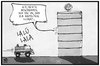 Cartoon: Razzia bei VW (small) by Kostas Koufogiorgos tagged karikatur,koufogiorgos,illustration,cartoon,vw,dieselgate,abgasskandal,razzia,polizei,bulli,volkswagen,durchsuchung,inspektion,auto,wirtschaft,automobilkonzern