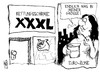 Cartoon: Rettungsschirm XXXL (small) by Kostas Koufogiorgos tagged esm,europa,euro,schulden,krise,xxxl,defizit,hebel,geld,wirtschaft,karikatur,kostas,koufogiorgos