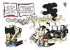 Cartoon: Roadmap (small) by Kostas Koufogiorgos tagged syrien,auto,bombe,anschlag,assad,road,map,waffenruhe,nahost,terrorismus,politik,krieg,konflikt,karikatur,kostas,koufogiorgos