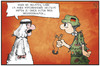 Cartoon: Rüstungsexporte (small) by Kostas Koufogiorgos tagged karikatur,koufogiorgos,illustration,cartoon,waffen,rüstung,export,bundeswehr,soldat,scheich,araber,verkauf,politik,wirtschaft