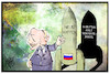 Cartoon: Russische Waffen (small) by Kostas Koufogiorgos tagged karikatur,koufogiorgos,illustration,cartoon,waffen,atomwaffen,nuklear,russland,putin,armut,demokratie,korruption,präsident,arsenal