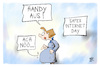 Cartoon: Safer Internet Day (small) by Kostas Koufogiorgos tagged karikatur,koufogiorgos,safe,internet,day,online,smartphone,handy,aktionstag,mutter,kind