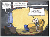 Cartoon: Schlechte Nachrichten (small) by Kostas Koufogiorgos tagged koufogiorgos,illustration,cartoon,karikatur,nachrichten,medien,fernsehen,michel,katastrophe,krieg,trauer,flucht,tod,ignoranz