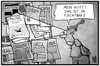 Cartoon: Schlechte Nachrichten (small) by Kostas Koufogiorgos tagged karikatur,koufogiorgos,illustration,cartoon,nachrichten,zeitung,medien,michel,klose,fussball,katastrophe,deutschland,politik