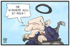 Cartoon: Schwarze Null (small) by Kostas Koufogiorgos tagged karikatur,koufogiorgos,illustration,cartoon,schwarze,null,schäuble,finanzminister,heiligenschein,gloriole,haushalt,finanzen,politik