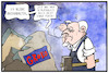 Cartoon: Seehofers Mission (small) by Kostas Koufogiorgos tagged karikatur,koufogiorgos,illustration,cartoon,seehofer,mission,groko,zerschlagen,kaputt,zerstörung,politik,csu,rücktritt,vorsitz