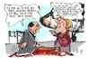 Cartoon: Sicherheitsverwahrung (small) by Kostas Koufogiorgos tagged berlusconi,merkel,eu,europa,europäischer,gerichtshof,reise,empfang,menschenrechte,strassburg,kriminalitaet,gefaengnis,sicherheitsverwahrung,ruege,politik,karikatur,kostas,koufogiorgos