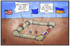 Cartoon: Southstream-Pipeline (small) by Kostas Koufogiorgos tagged karikatur,koufogiorgos,illustration,cartoon,southstream,europa,ukraine,usa,westen,tuerkei,russland,pipeline,gas,energie,wirtschaft,politik