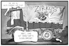 Cartoon: SPD auf Tour (small) by Kostas Koufogiorgos tagged karikatur,koufogiorgos,illustration,cartoon,spd,sozialdemokraten,zirkus,regionalkonferenz,politik,partei