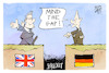 Cartoon: Starmer in Berlin (small) by Kostas Koufogiorgos tagged karikatur,koufogiorgos,starmer,brexit,scholz,gab,uk